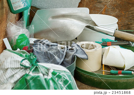 Messy Storage of Garden Tools for Diy Projects 23451868