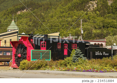 Old Snow Blower Train In Skagway Alaska 23451884