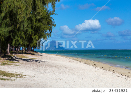 public beach of Flic en Flac Mauritius 23451921