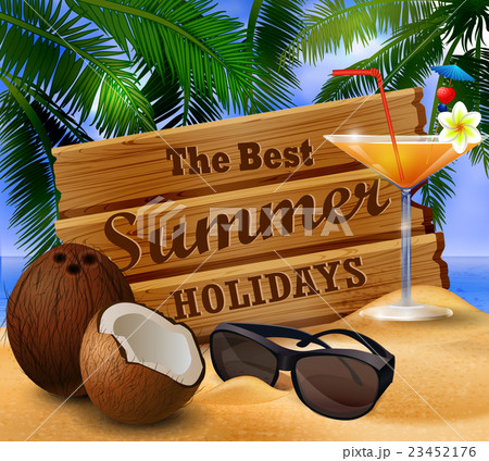 tropical vector background tropical vector background 23452176