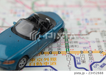 地図 東北自動車道 23452688