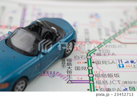 地図 東北自動車道 23452713