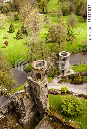 Overhead aerial view of Blarney Castle, Ireland 23452852