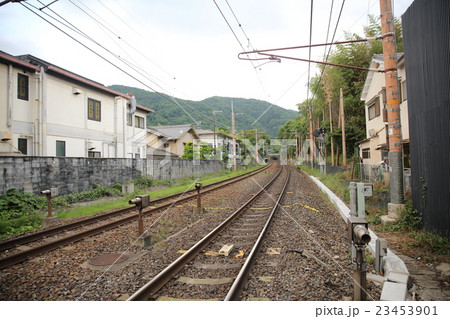 Japan rail train , Japanese railway in Kyoto 23453901