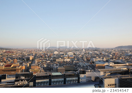 Kyoto, Japan cityscape on sunrise 23454547