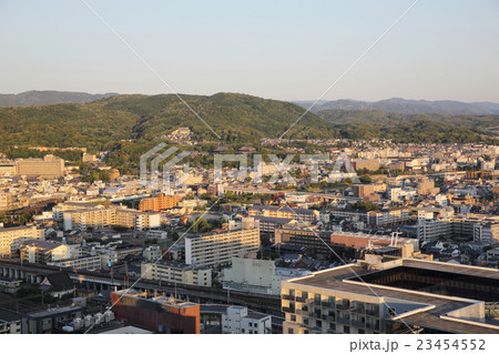 Kyoto, Japan cityscape on sunrise 23454552
