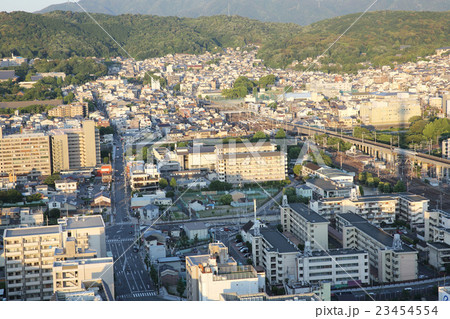 Kyoto, Japan cityscape on sunrise 23454554