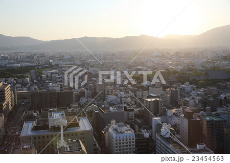 Kyoto, Japan cityscape on sunrise 23454563