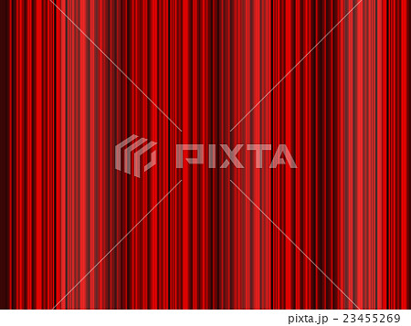 赤カーテン 背景素材のイラスト素材 23455269 Pixta