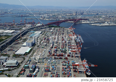 大阪南港空撮 23458725