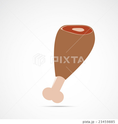 Meat leg icon 23459885