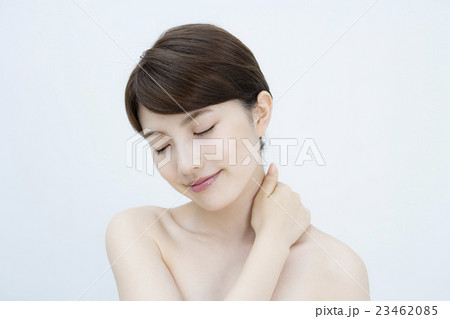 美肌の女性　美容ポートレート 23462085
