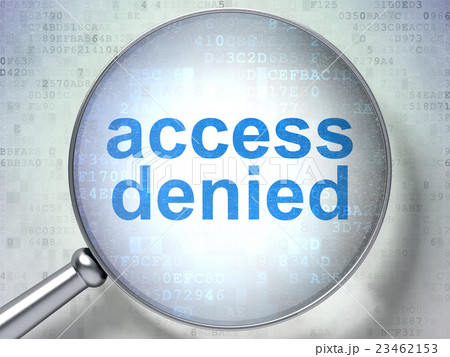 Safety concept: Access Denied with optical glass Safety concept: Access Denied with optical glass 23462153