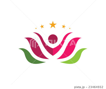 Beauty Vector lotus flowers design logo Template Beauty Vector lotus flowers design logo Template 23464932