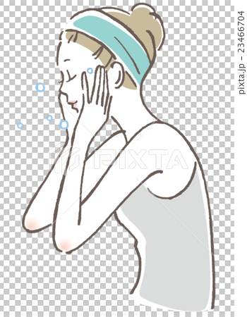 洗顔 女性 洗顔 女性 23466704