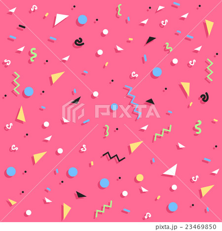 Geometric seamless pattern, trendy memphis cards 23469850