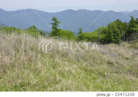 乾徳山より奥秩父の山々 乾徳山より奥秩父の山々 23471230