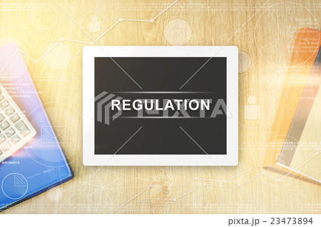regulation word on tablet 23473894