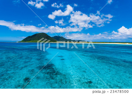 海、風景、海景、沖縄。 23478500