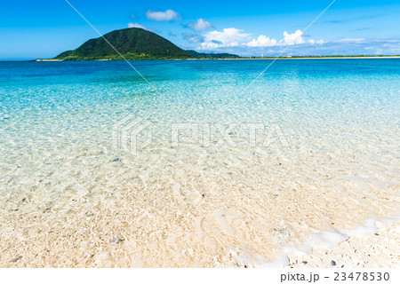 ビーチ、海、風景、沖縄。 23478530