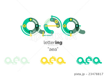 Alphabet letter font logo business icon 23478817
