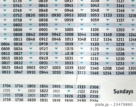 Timetable Timetable 23479860
