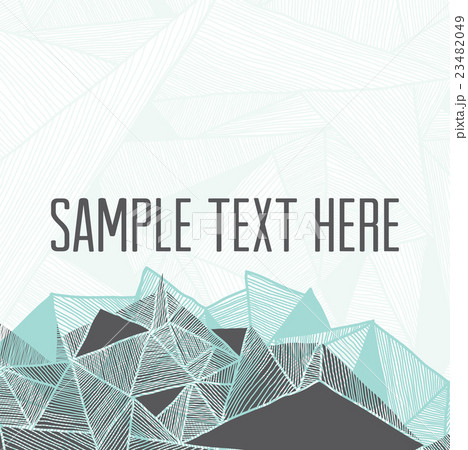 Abstract geometric background frame for your text Abstract geometric background frame for your text 23482049