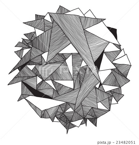 Abstract geometric pattern background triangle 23482051