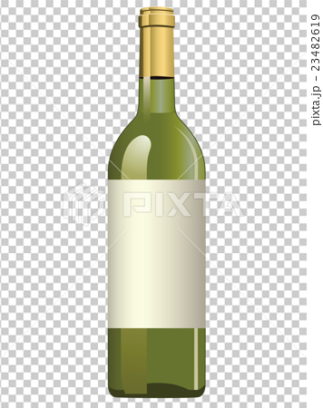 ワインボトルのイラスト素材 23482619 Pixta