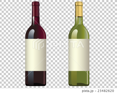 ワインボトルのイラスト素材 [23482620] - PIXTA