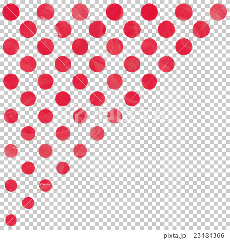 素材 水彩画 赤色2 素材 水彩画 赤色2 23484366