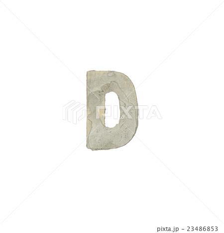 The d letter cement texture 23486853