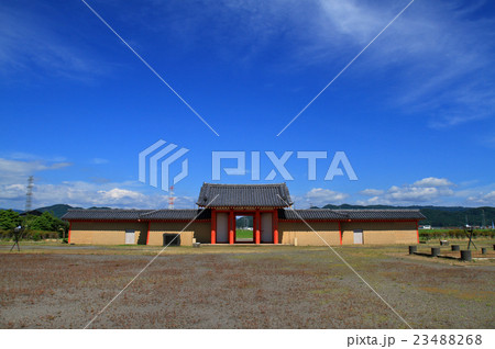 城輪柵跡　政庁東門 23488268