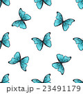 Seamless pattern with butterflies 23491179