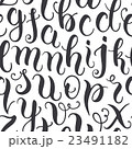 Hand drawn abc letters seamless pattern 23491182