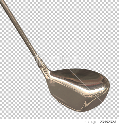 3D rendering image of gold club driver 's glowing golden color 3D rendering image of gold club driver 's glowing golden color 23492328