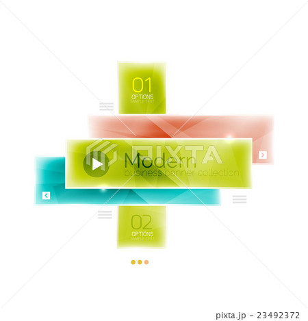 Glossy stripes business infographics. 23492372