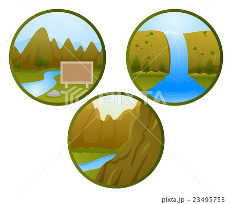 Land and Water Icons 23495753
