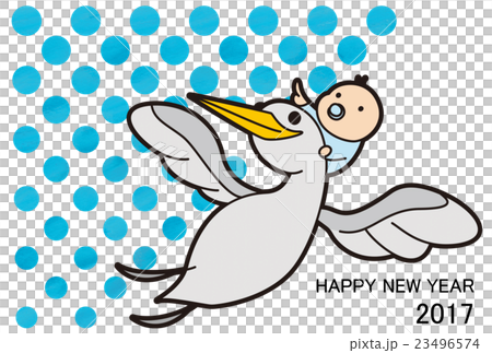 2017 New Year Stork Stork 2017 New Year Stork Stork 23496574