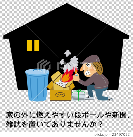 Fire prevention for disaster prevention at home 23497032