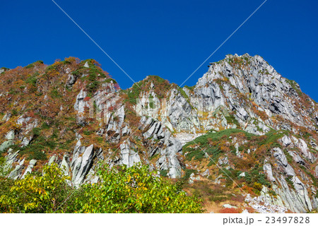 宝剣岳の稜線 23497828