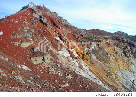 日本最高峰富士山剣ヶ峰 23498231
