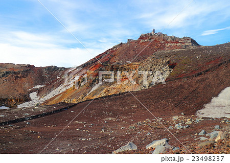 日本最高峰富士山剣ヶ峰 23498237