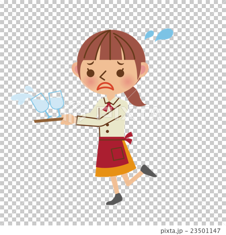 Waitress to stumble and spill a drink Waitress to stumble and spill a drink 23501147