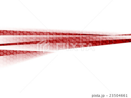 Abstract red binary code tech background 23504661