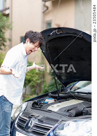 自動車トラブル 23505484