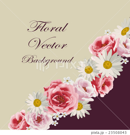 Floral vector background. 23508043