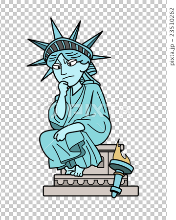 Statue of Liberty - Thinking 23510262