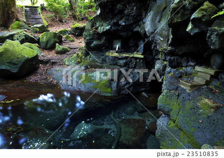 静岡県 白糸の滝 夏 お鬢水 静岡県 白糸の滝 夏 お鬢水 23510835