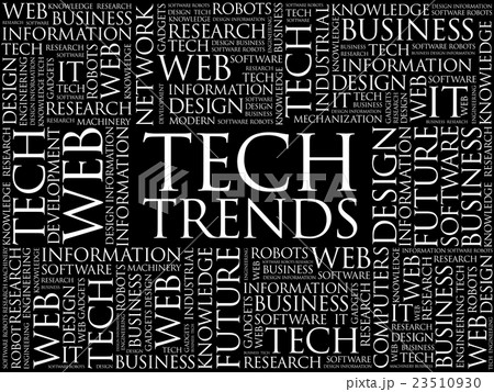 Tech Trends word cloud 23510930